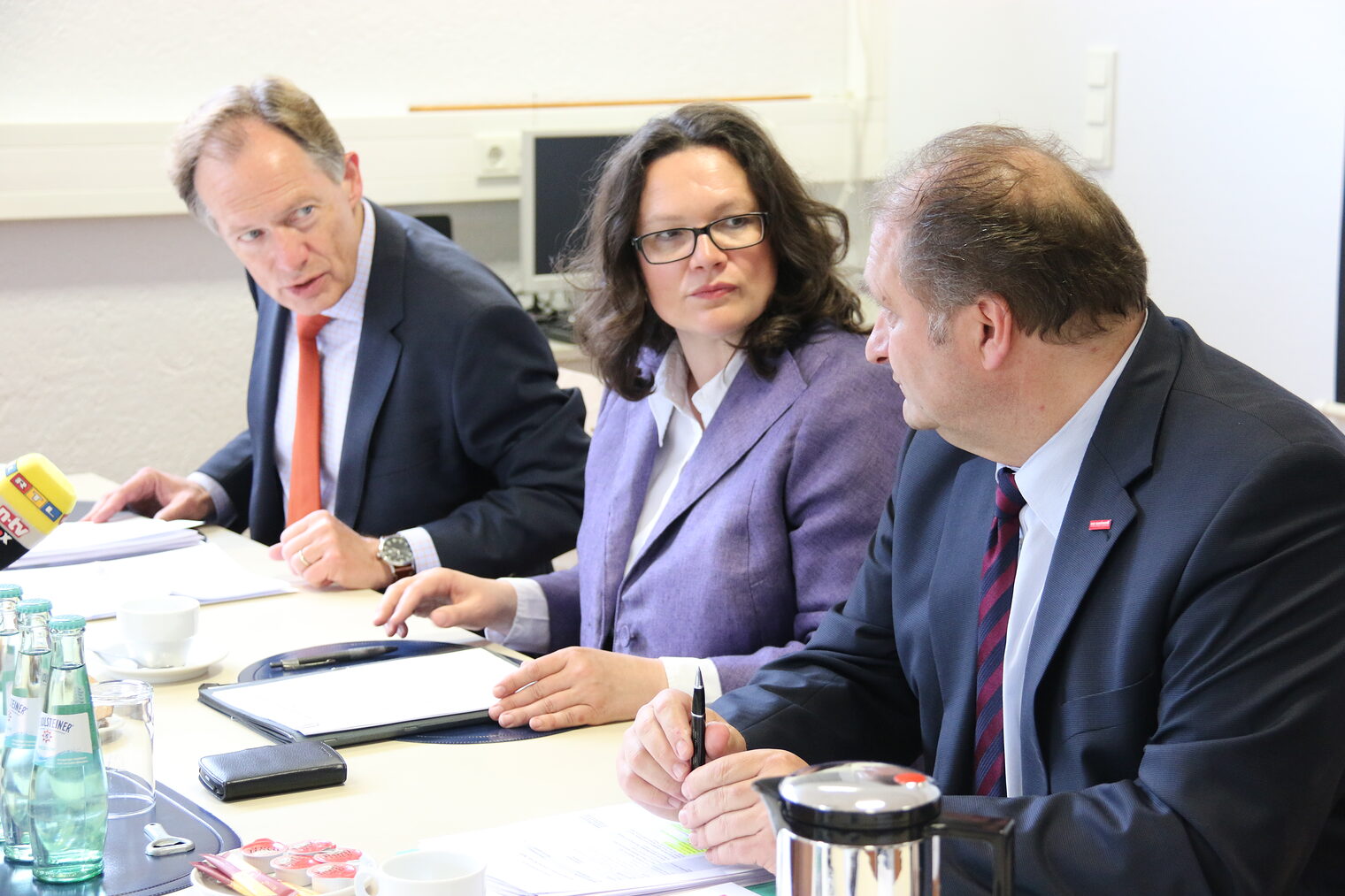 Bundesministerin Andrea Nahles besucht das Bildungszentrum Butzweilerhof 31