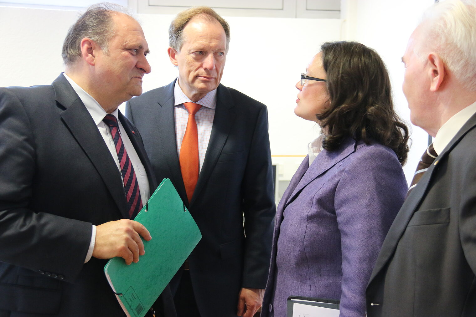 Bundesministerin Andrea Nahles besucht das Bildungszentrum Butzweilerhof 33