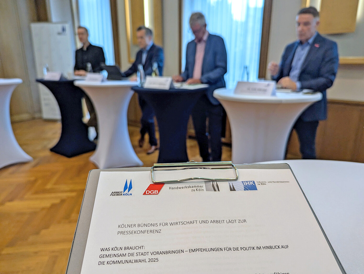 Kölner Bündnis für Arbeit und Wirtschaft 02 Positionspapier
