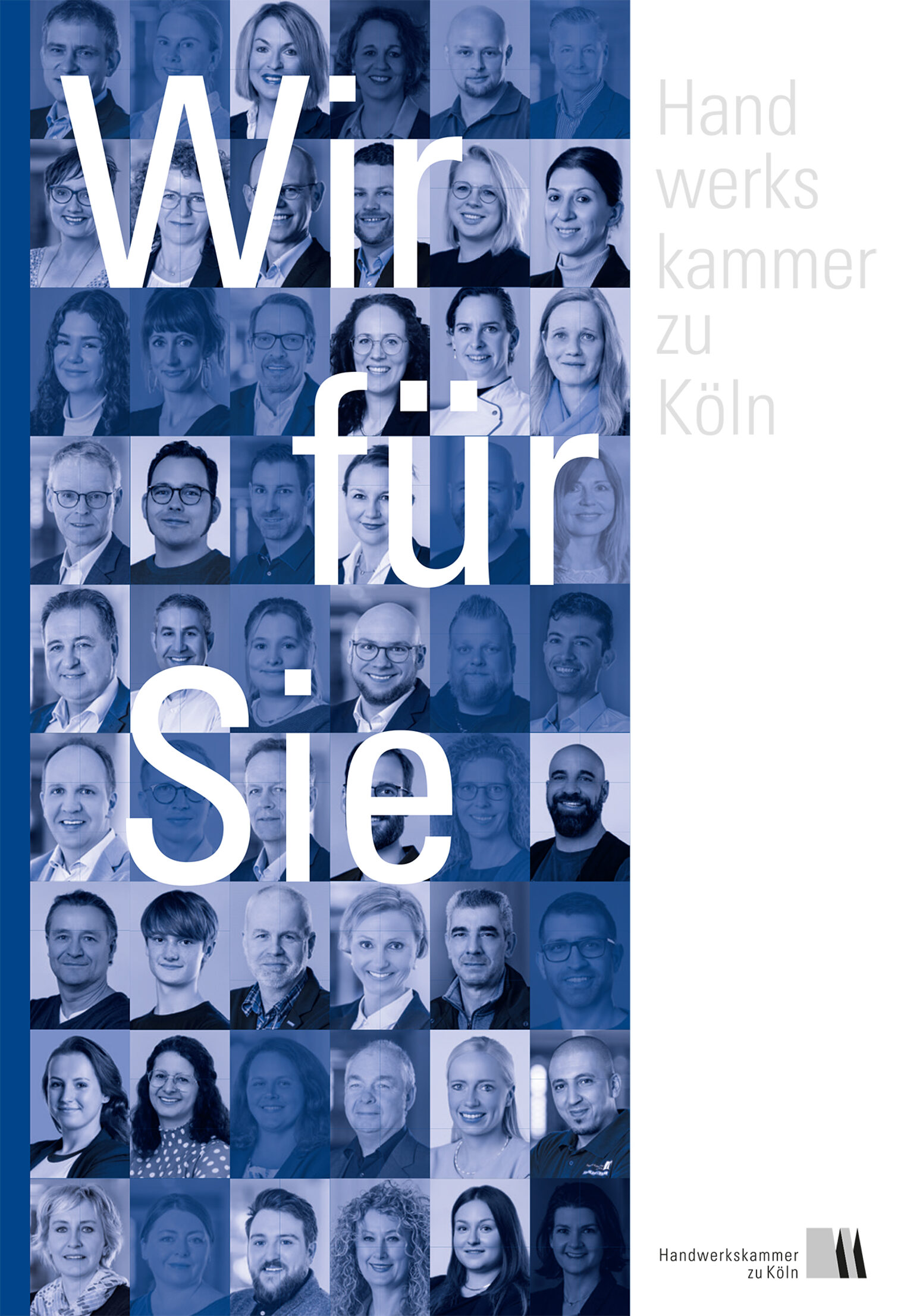 HWK zu Köln_Broschüre Wir für Sie_Cover