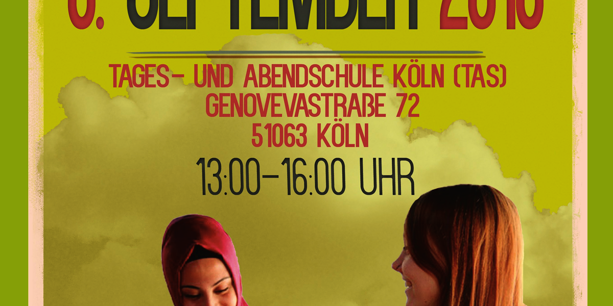 Flyer: Mehrsprachige Ausbildungsbörse in Köln-Mülheim am 08.09.15