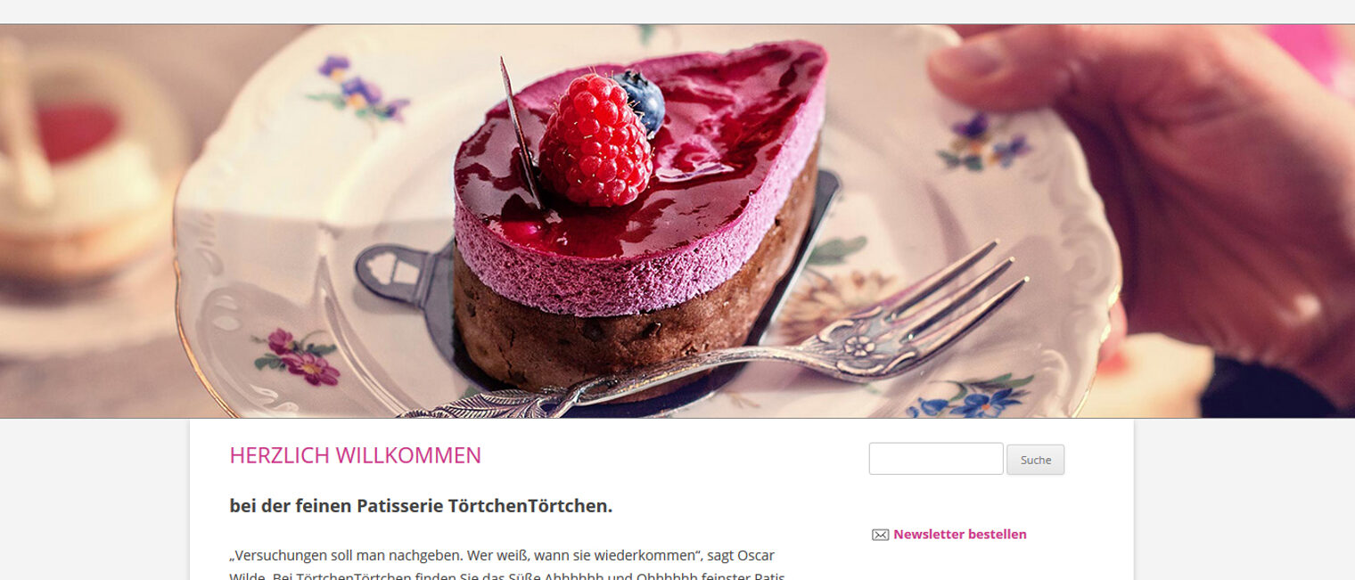 Homepage des Monats August 2015: Toertchentoertchen.de
