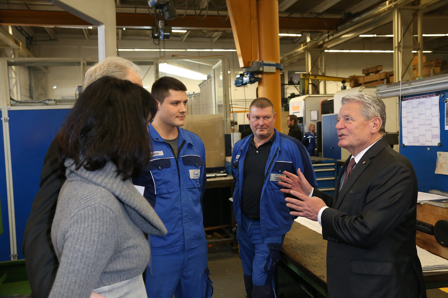 Bundespräsident Joachim Gauck besucht das Handwerk 2