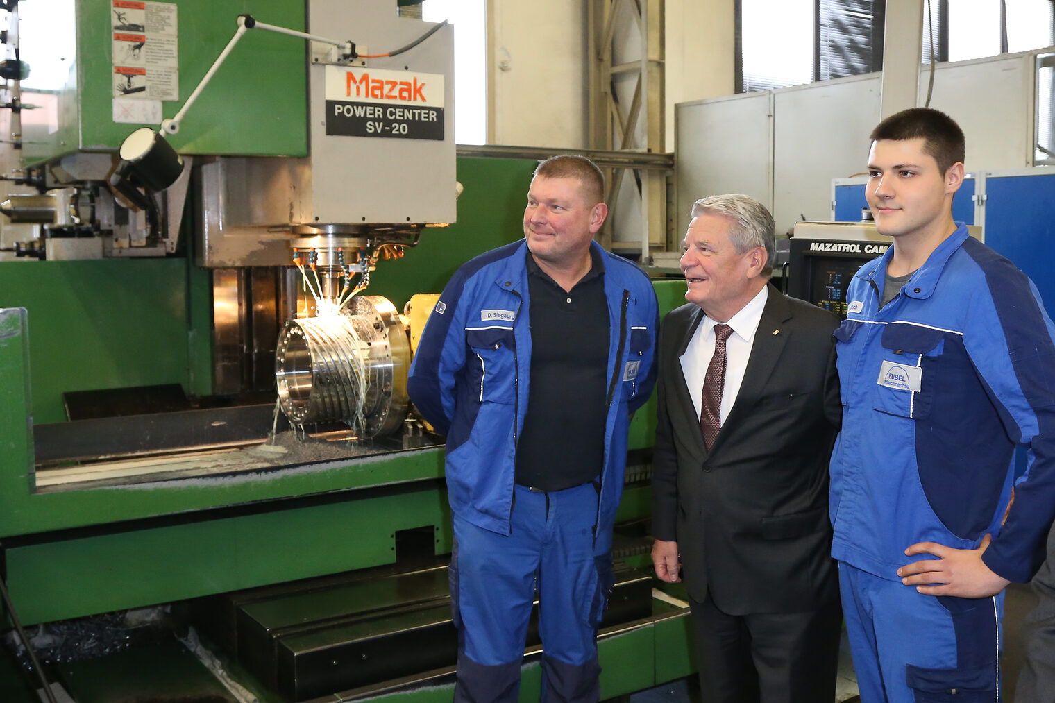 Bundespräsident Joachim Gauck besucht das Handwerk 3
