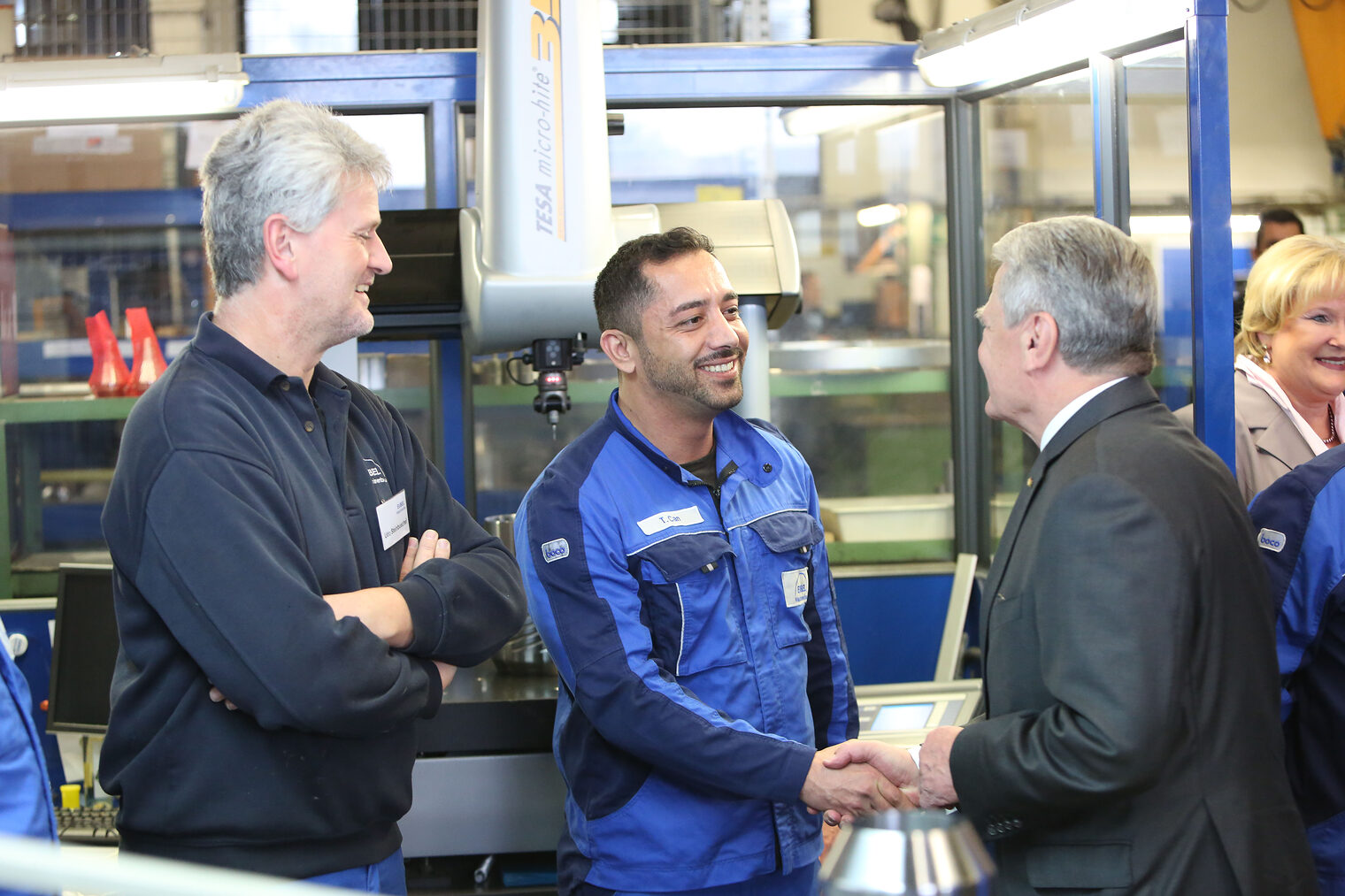 Bundespräsident Joachim Gauck besucht das Handwerk 10