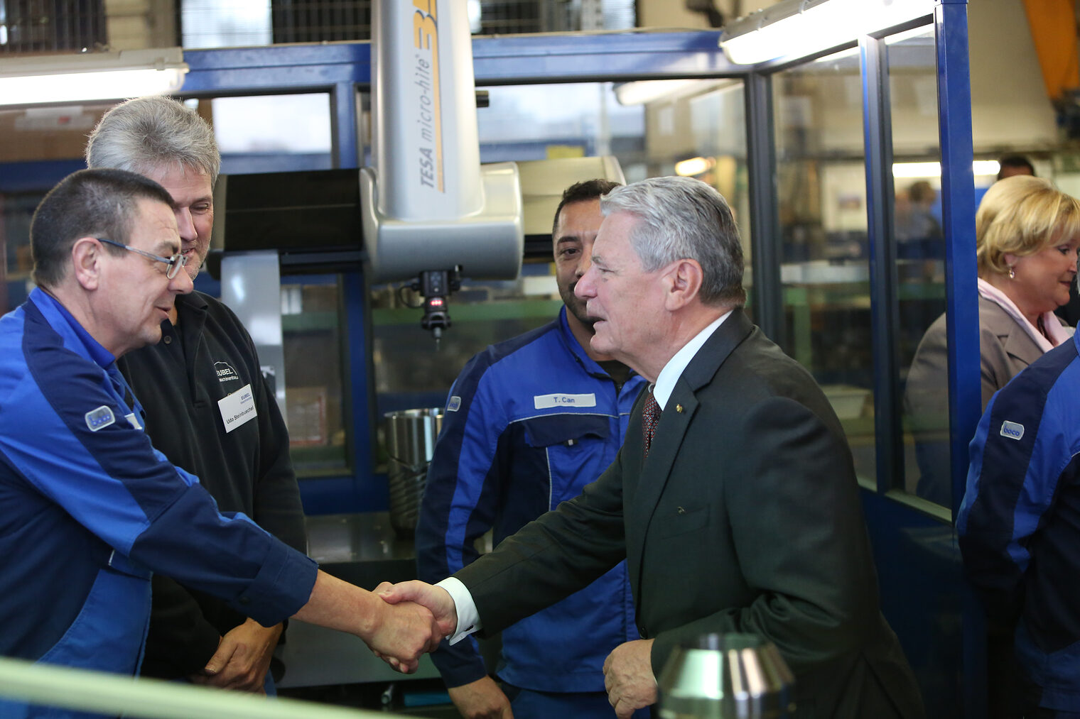 Bundespräsident Joachim Gauck besucht das Handwerk 11