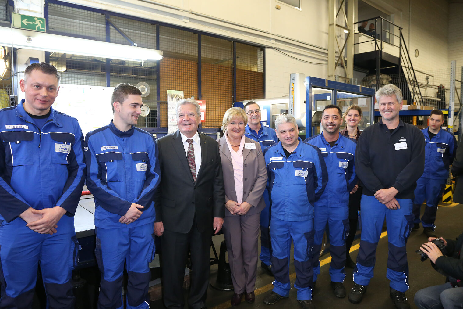 Bundespräsident Joachim Gauck besucht das Handwerk 12