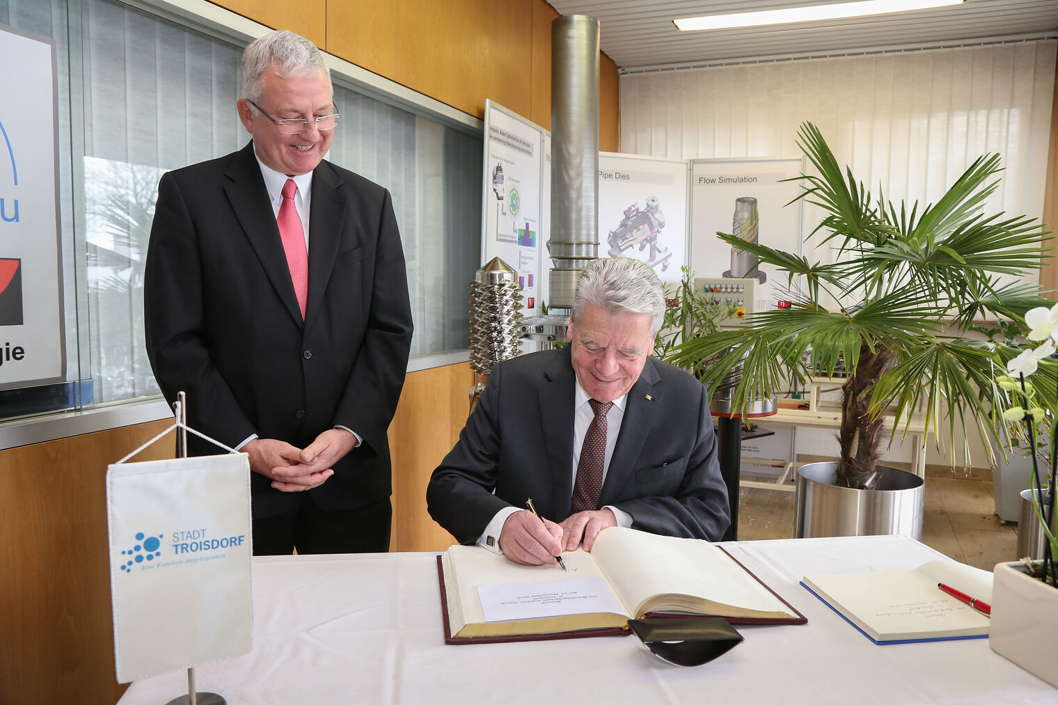 Bundespräsident Joachim Gauck besucht das Handwerk 19