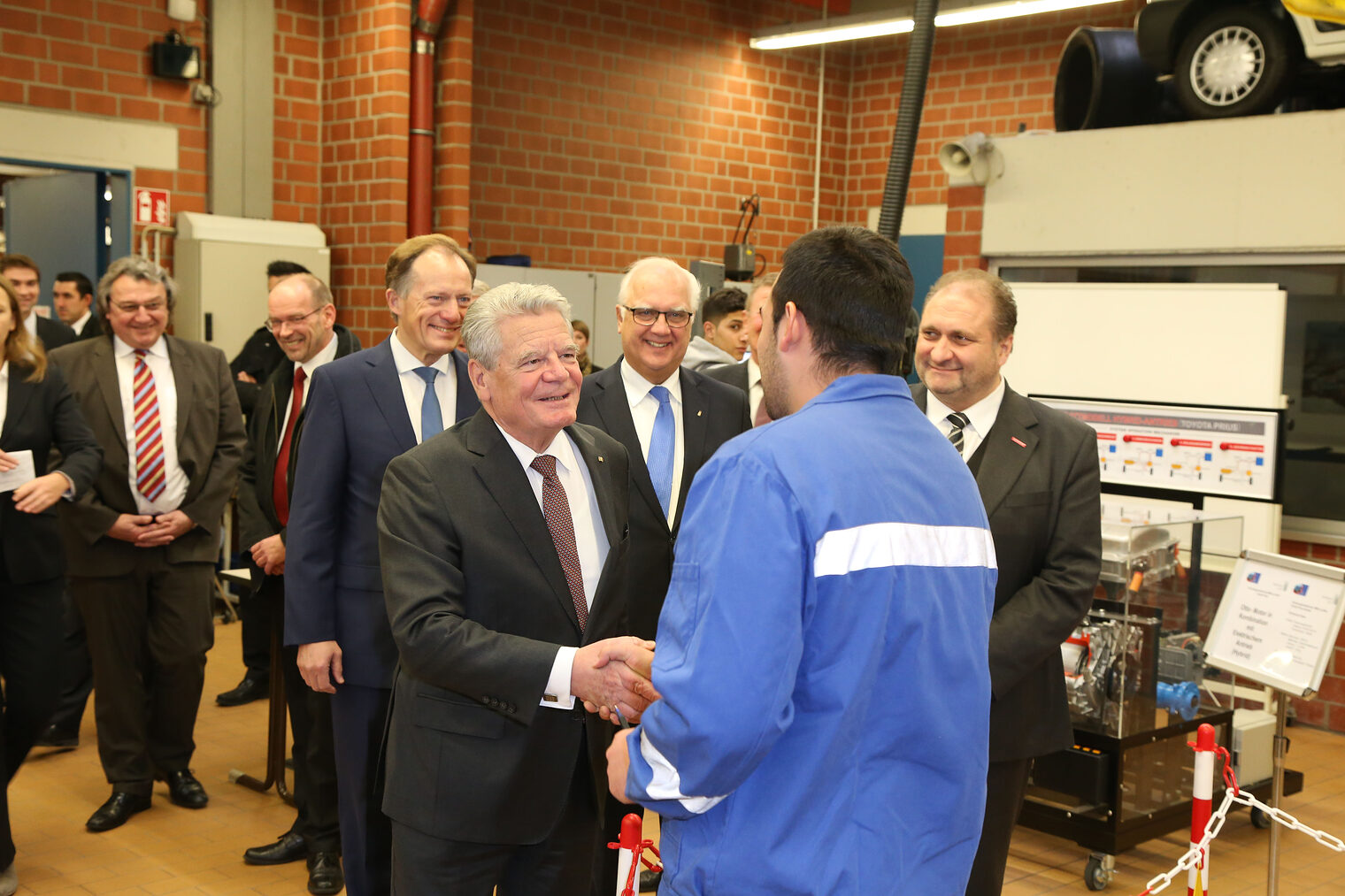 Bundespräsident Joachim Gauck besucht das Handwerk 35