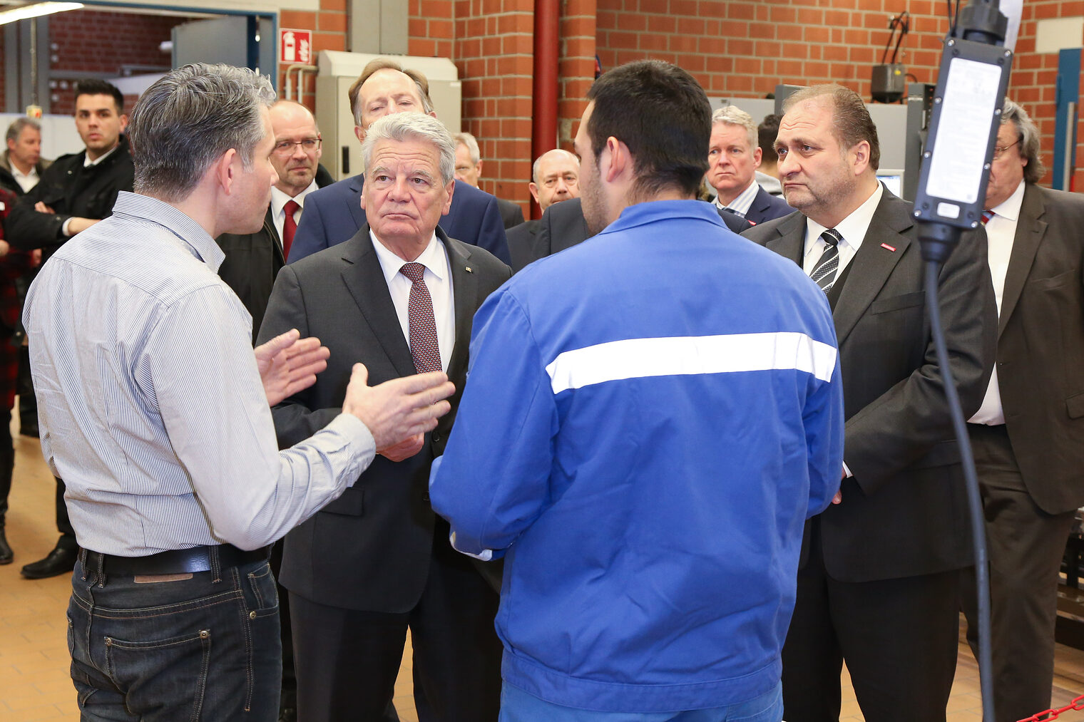 Bundespräsident Joachim Gauck besucht das Handwerk 36