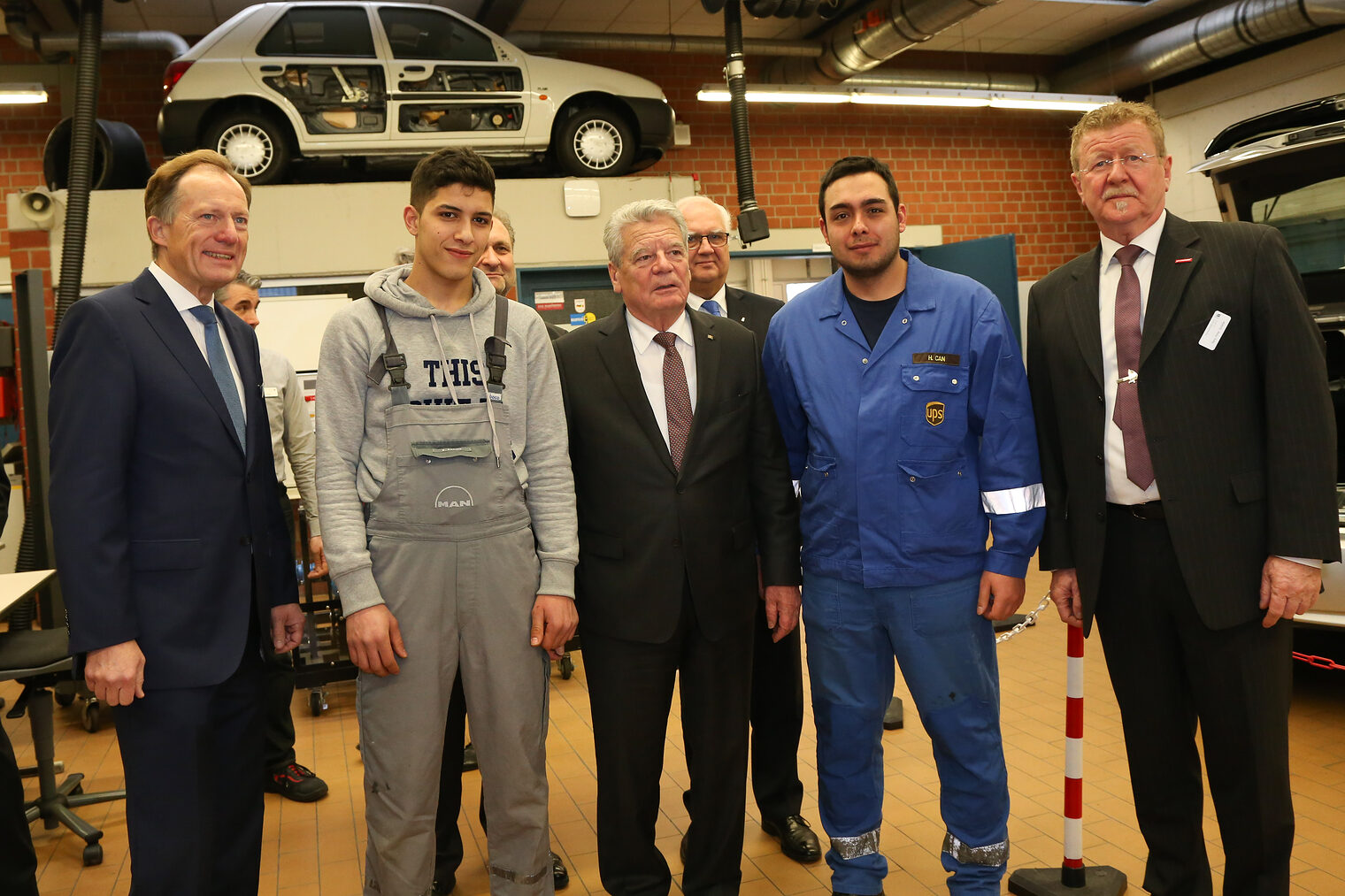 Bundespräsident Joachim Gauck besucht das Handwerk 38