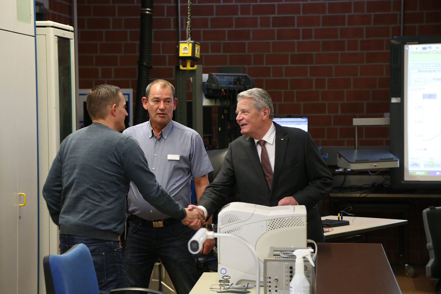 Bundespräsident Joachim Gauck besucht das Handwerk 40