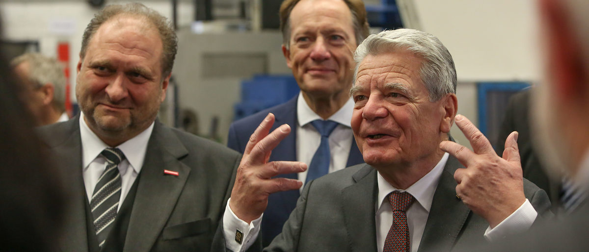 Bundespräsident Joachim Gauck besucht das Handwerk 46