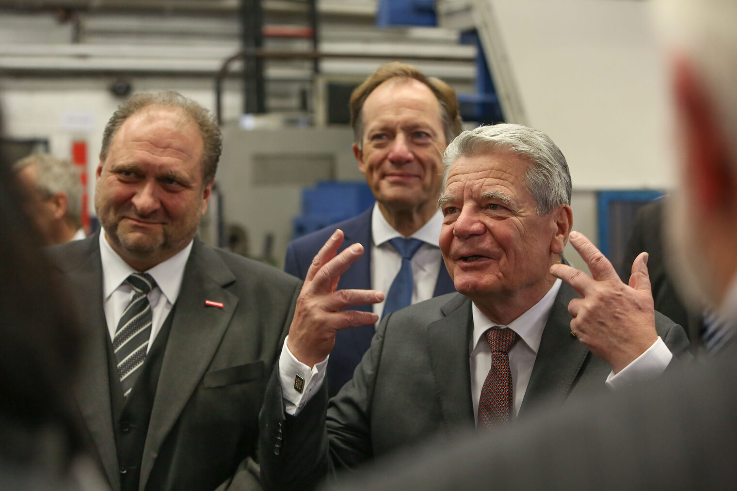 Bundespräsident Joachim Gauck besucht das Handwerk 46