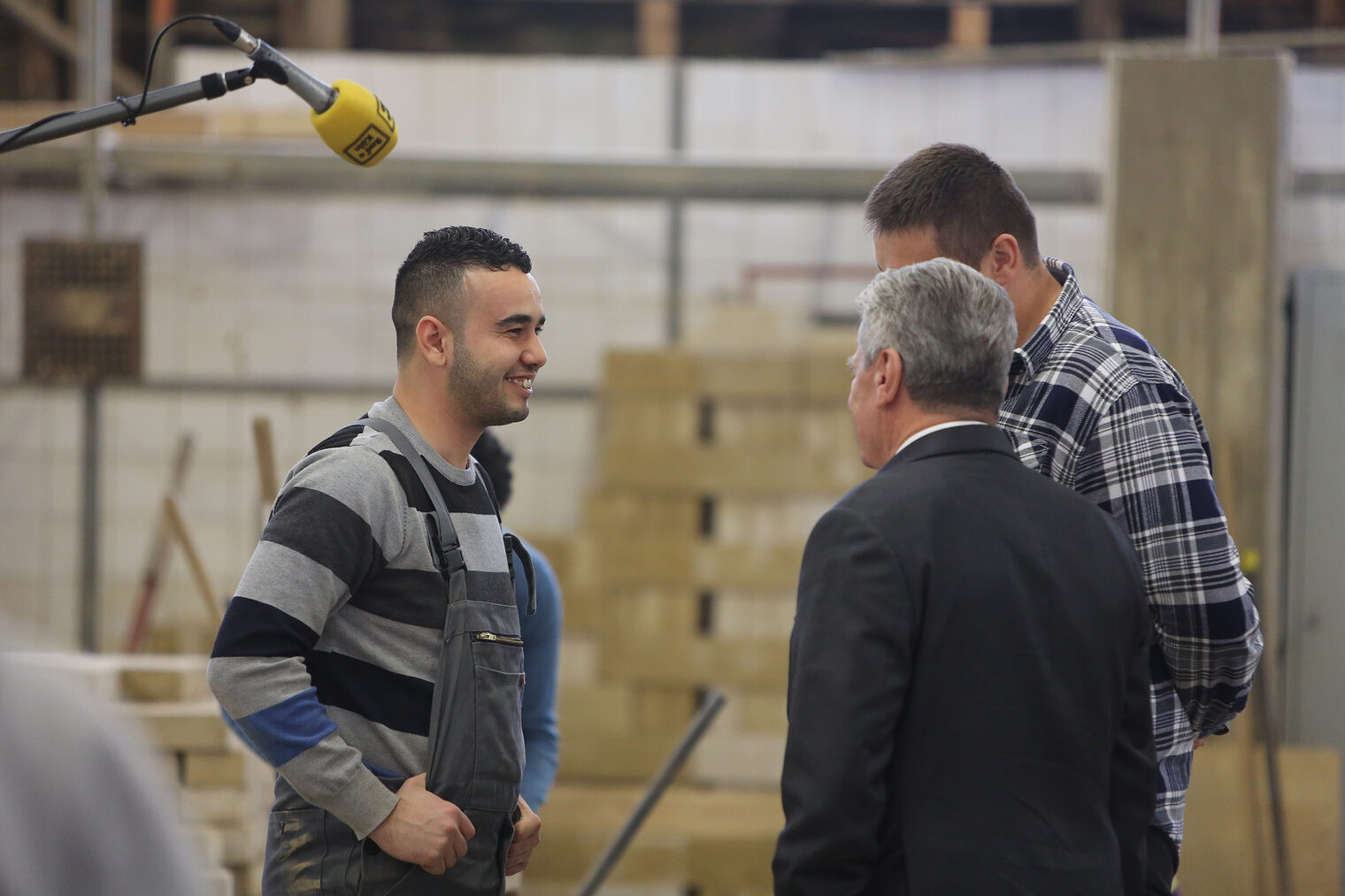 Bundespräsident Joachim Gauck besucht das Handwerk 53