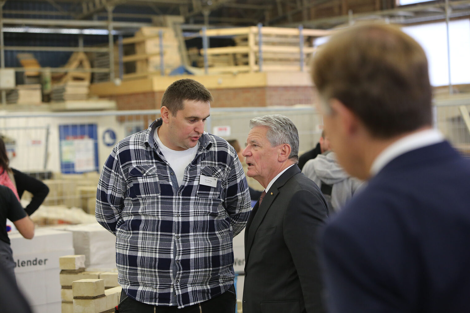 Bundespräsident Joachim Gauck besucht das Handwerk 58