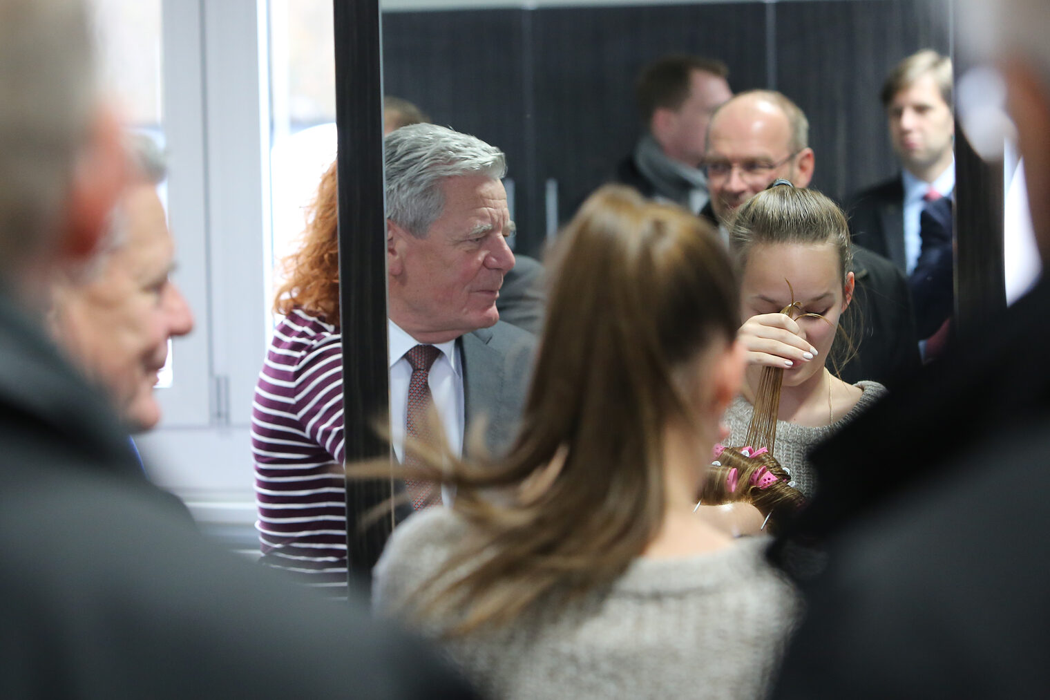 Bundespräsident Joachim Gauck besucht das Handwerk 66