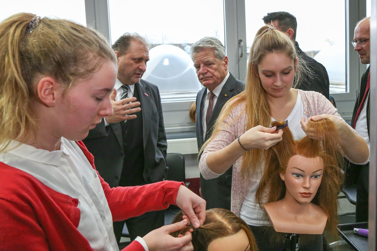 Bundespräsident Joachim Gauck besucht das Handwerk 72