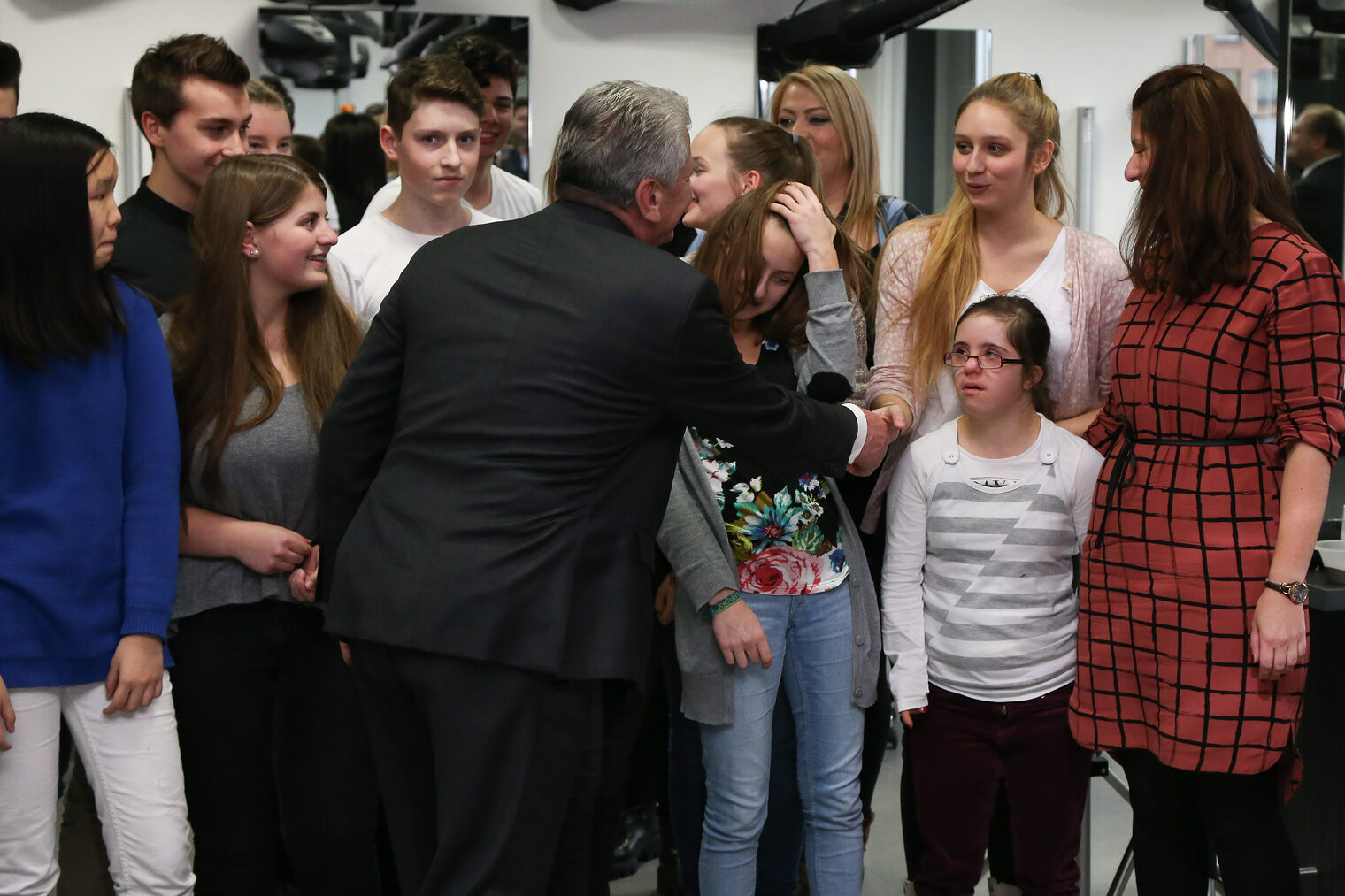 Bundespräsident Joachim Gauck besucht das Handwerk 73