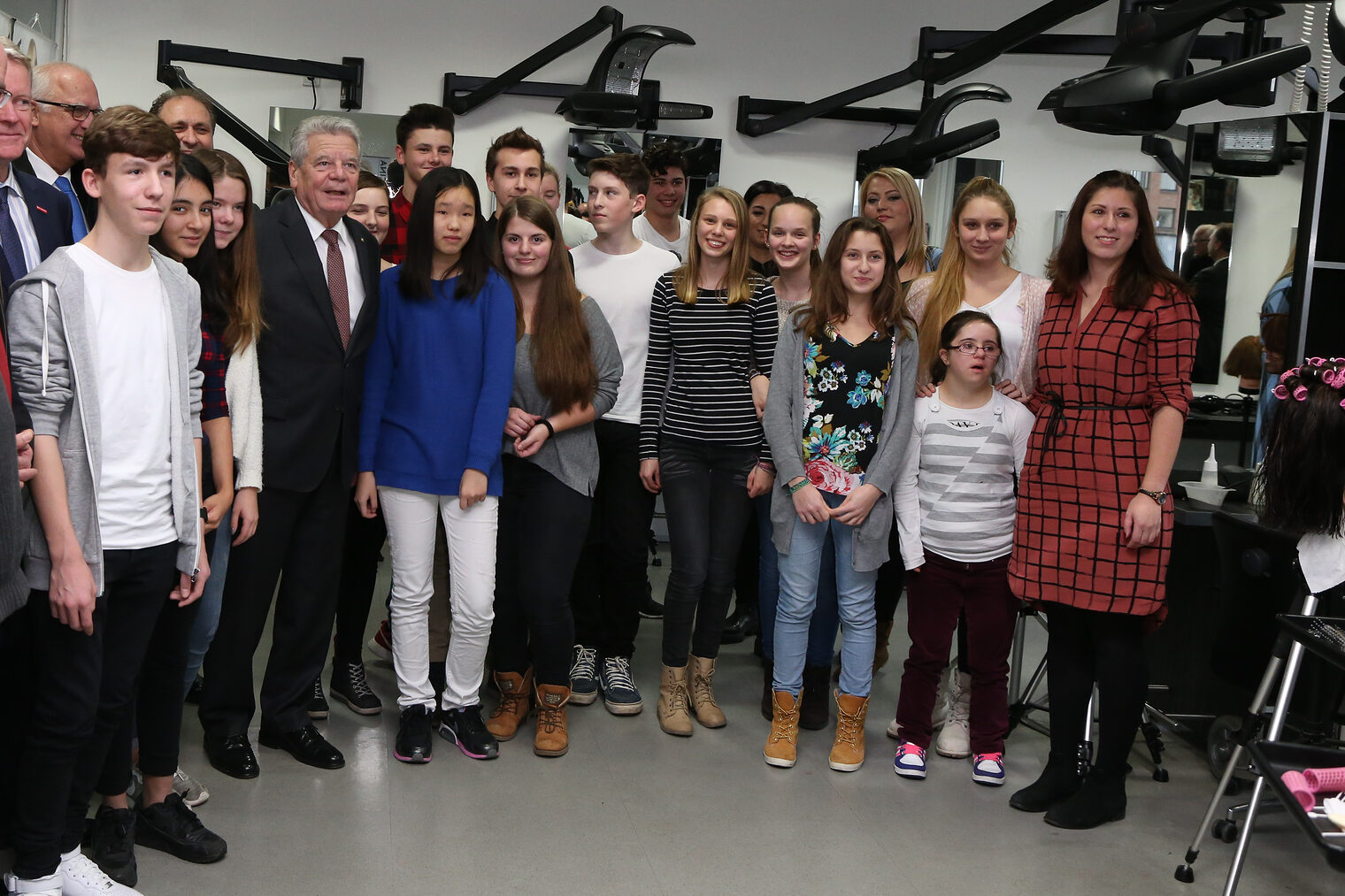 Bundespräsident Joachim Gauck besucht das Handwerk 74