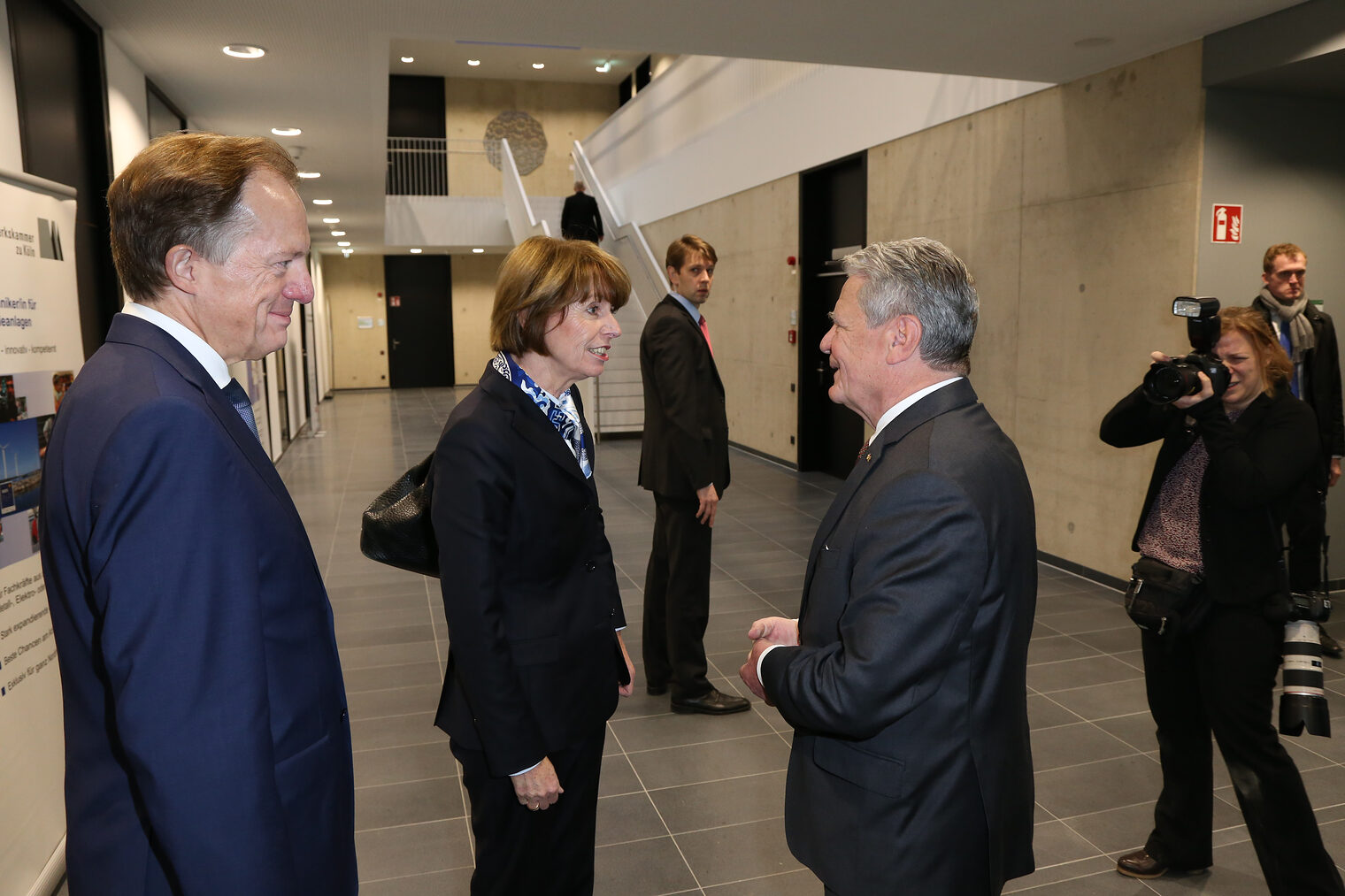 Bundespräsident Joachim Gauck besucht das Handwerk 76