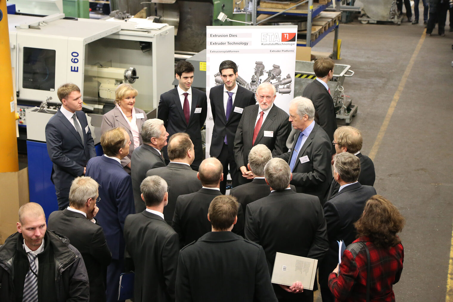 Bundespräsident Joachim Gauck besucht das Handwerk 78