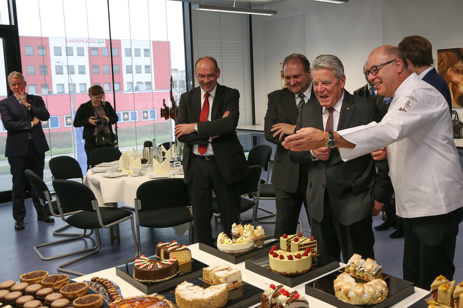 Bundespräsident Joachim Gauck besucht das Handwerk 83