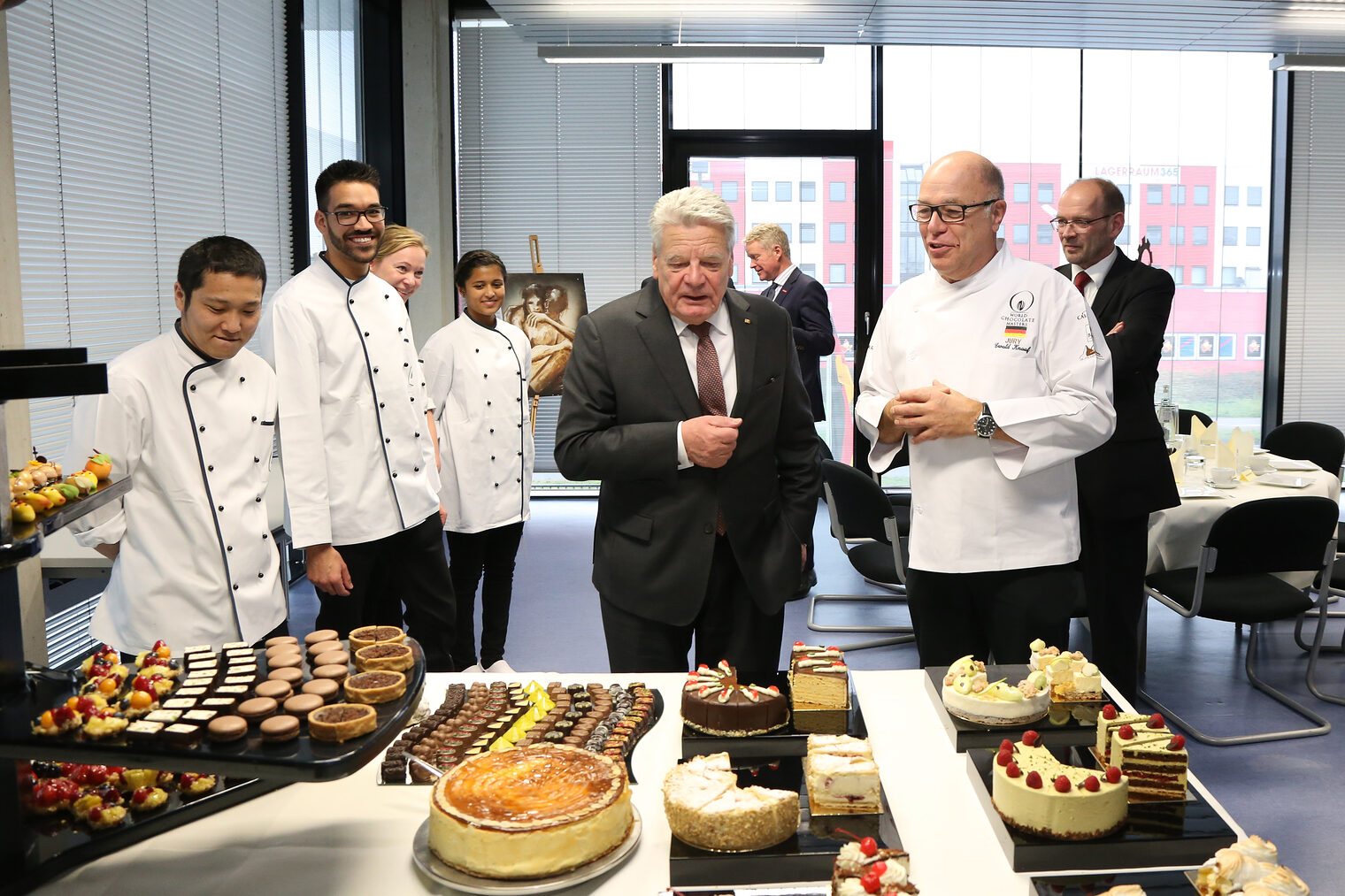 Bundespräsident Joachim Gauck besucht das Handwerk 84