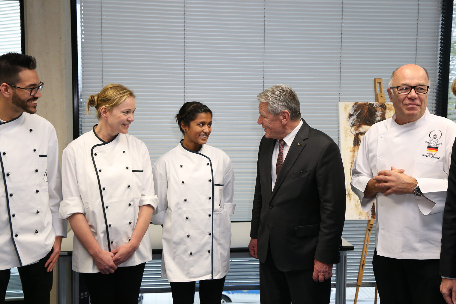 Bundespräsident Joachim Gauck besucht das Handwerk 85