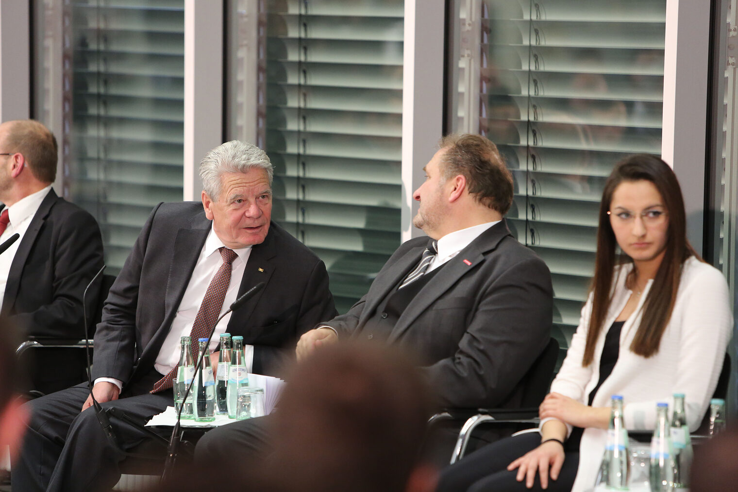 Bundespräsident Joachim Gauck besucht das Handwerk 114