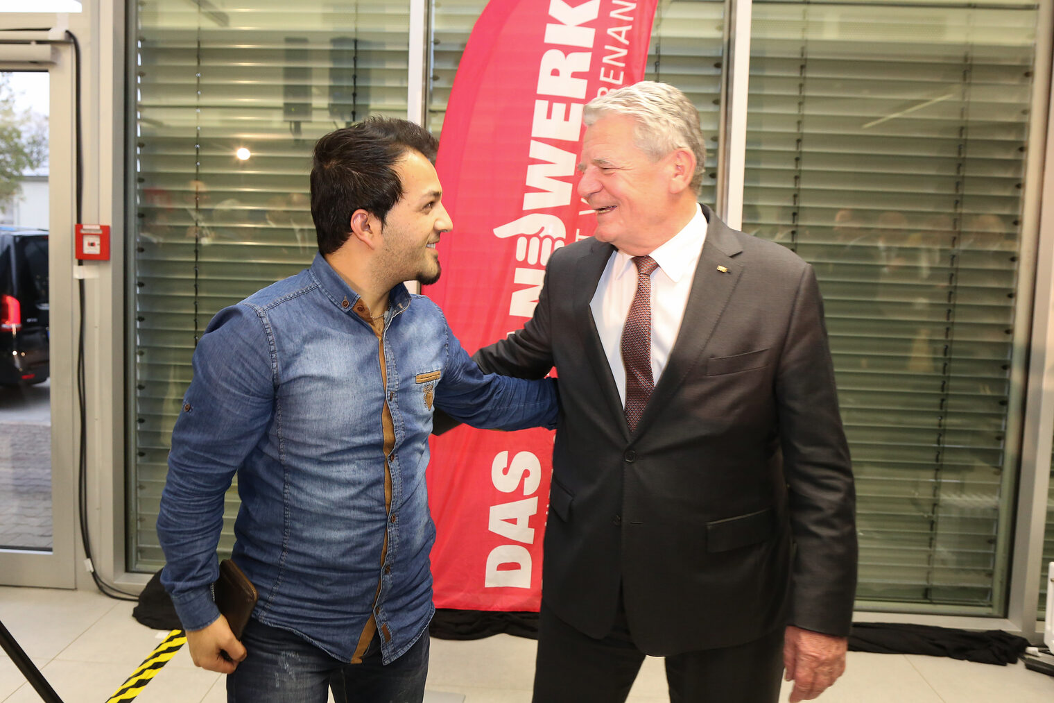 Bundespräsident Joachim Gauck besucht das Handwerk 134