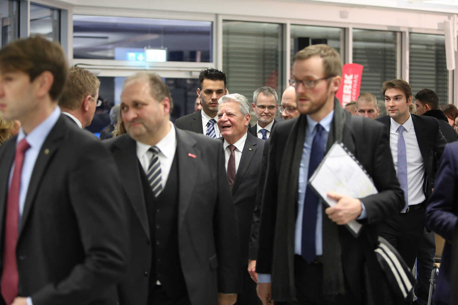 Bundespräsident Joachim Gauck besucht das Handwerk 136