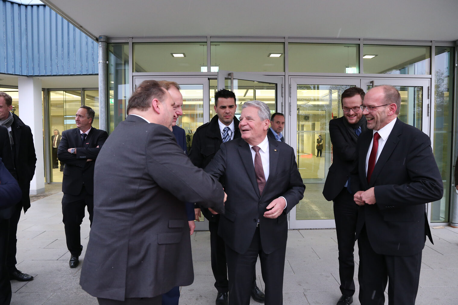 Bundespräsident Joachim Gauck besucht das Handwerk 138