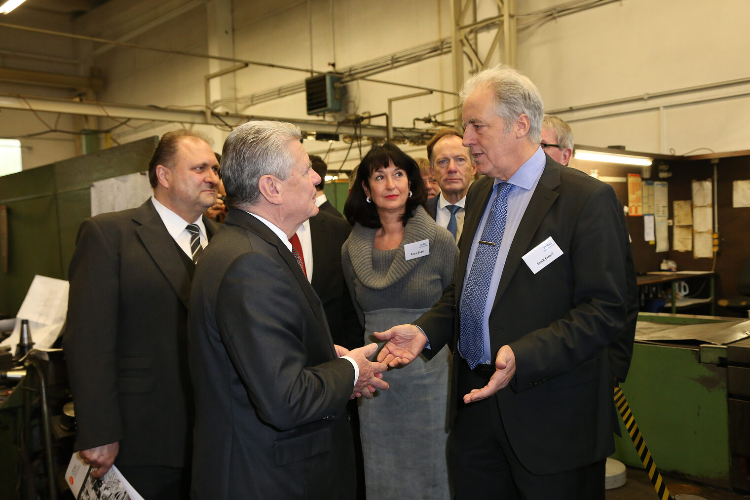 Bundespräsident Joachim Gauck besucht das Handwerk 140