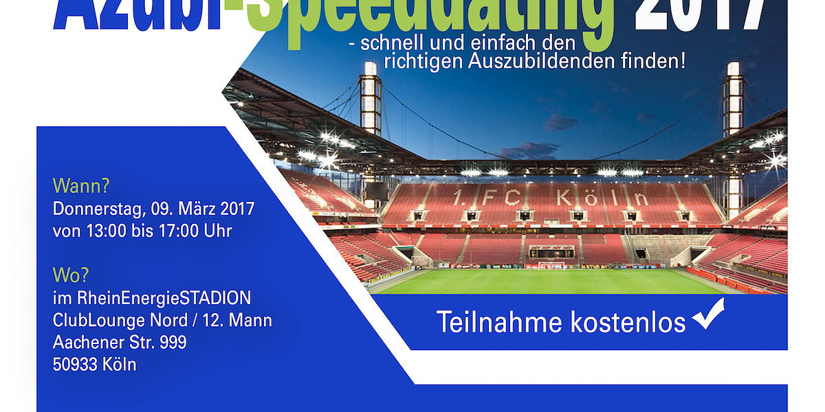 AzubiSpeeddating 2017 Köln