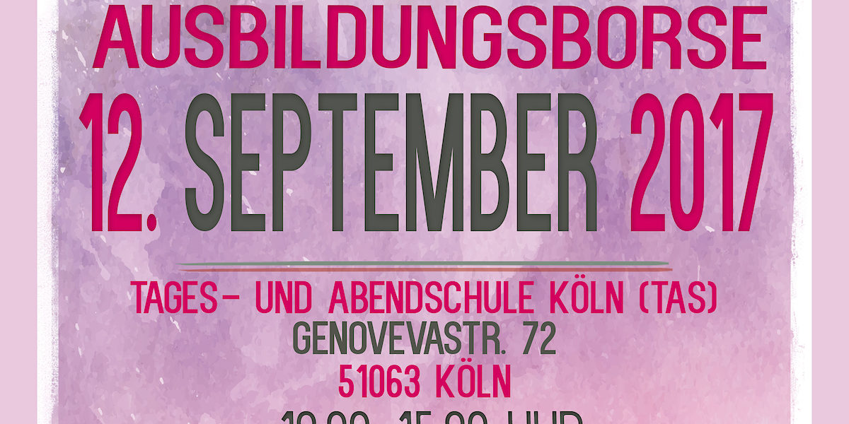 Flyer-Front-Ausbildungsbörse