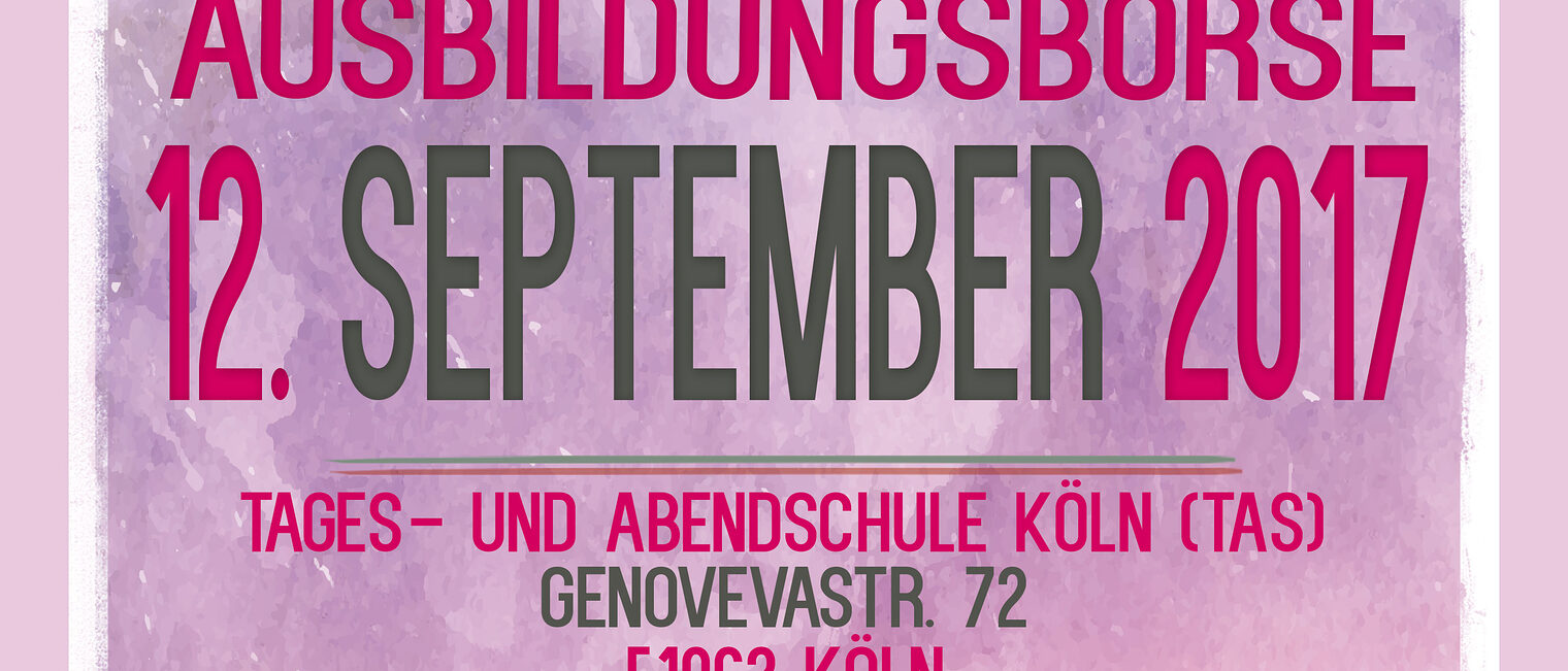 Flyer-Front-Ausbildungsbörse