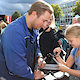 Tag des Handwerks 2017 der Handwerkskammer zu Köln: Open-Air-Veranstaltung auf dem Heumarkt in der Kölner Innenstadt mit vielen Informationen zur Berufsausbildung sowie einem vierstündigen Bühnenprogramm mit Cat Ballou, Miljö, Mo-Torres und Fiasko.