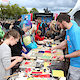 Tag des Handwerks 2017 der Handwerkskammer zu Köln: Open-Air-Veranstaltung auf dem Heumarkt in der Kölner Innenstadt mit vielen Informationen zur Berufsausbildung sowie einem vierstündigen Bühnenprogramm mit Cat Ballou, Miljö, Mo-Torres und Fiasko.