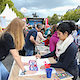 Tag des Handwerks 2017 der Handwerkskammer zu Köln: Open-Air-Veranstaltung auf dem Heumarkt in der Kölner Innenstadt mit vielen Informationen zur Berufsausbildung sowie einem vierstündigen Bühnenprogramm mit Cat Ballou, Miljö, Mo-Torres und Fiasko.