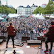 Tag des Handwerks 2017 der Handwerkskammer zu Köln: Open-Air-Veranstaltung auf dem Heumarkt in der Kölner Innenstadt mit vielen Informationen zur Berufsausbildung sowie einem vierstündigen Bühnenprogramm mit Cat Ballou, Miljö, Mo-Torres und Fiasko.