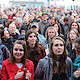 Tag des Handwerks 2017 der Handwerkskammer zu Köln: Open-Air-Veranstaltung auf dem Heumarkt in der Kölner Innenstadt mit vielen Informationen zur Berufsausbildung sowie einem vierstündigen Bühnenprogramm mit Cat Ballou, Miljö, Mo-Torres und Fiasko.