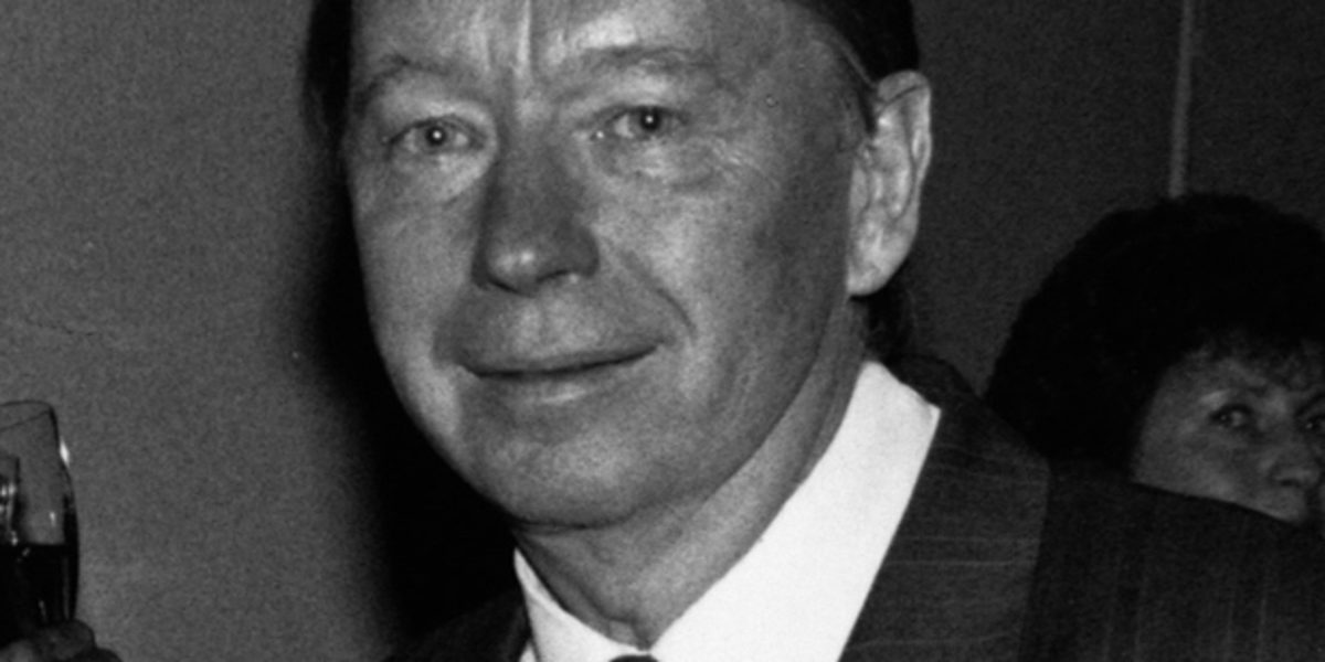 Augenoptikermeister Wilfried Oberländer im Jahr 1990