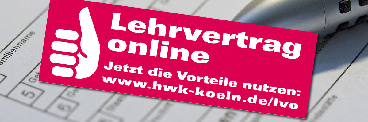 Nutzen Sie als Ausbildungsbetrieb die Vorteile des "Lehrvertrag online" - idealerweise in Verbindung mit einem Kundenaccount. Lehrvertrag online
