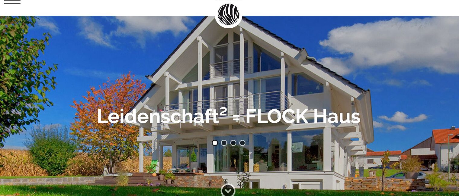 Homepage des Monats August 2018: Flock-Haus.net