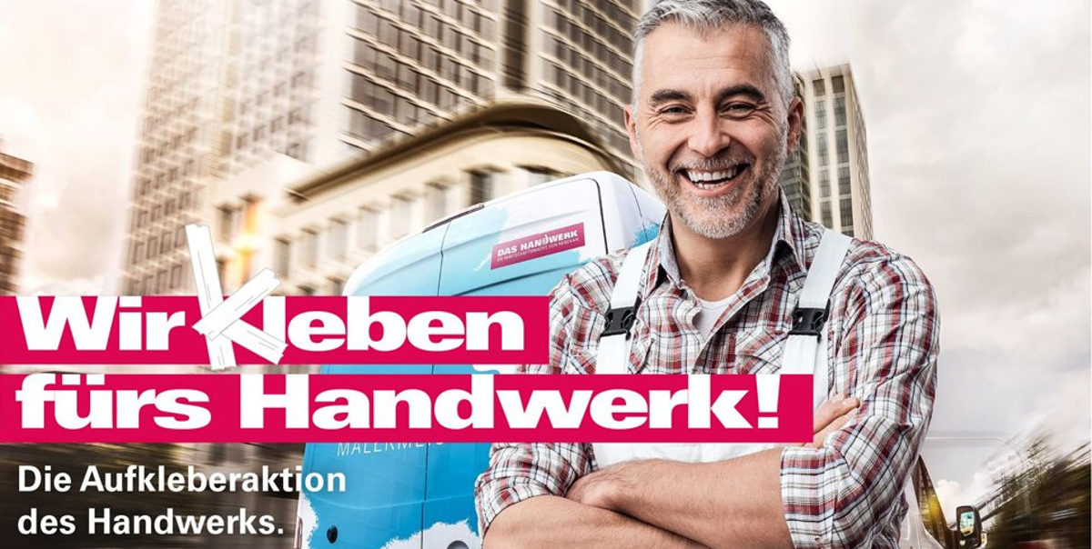 Wir kleben fürs Handwerk