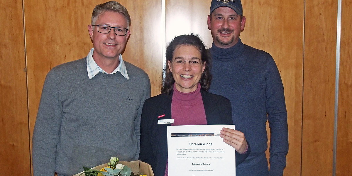 Ingo Eiberg, Anne Erasmy und Sascha Mylius (von links) Ingo Eiberg, Anne Erasmy und Sascha Mylius (von links)