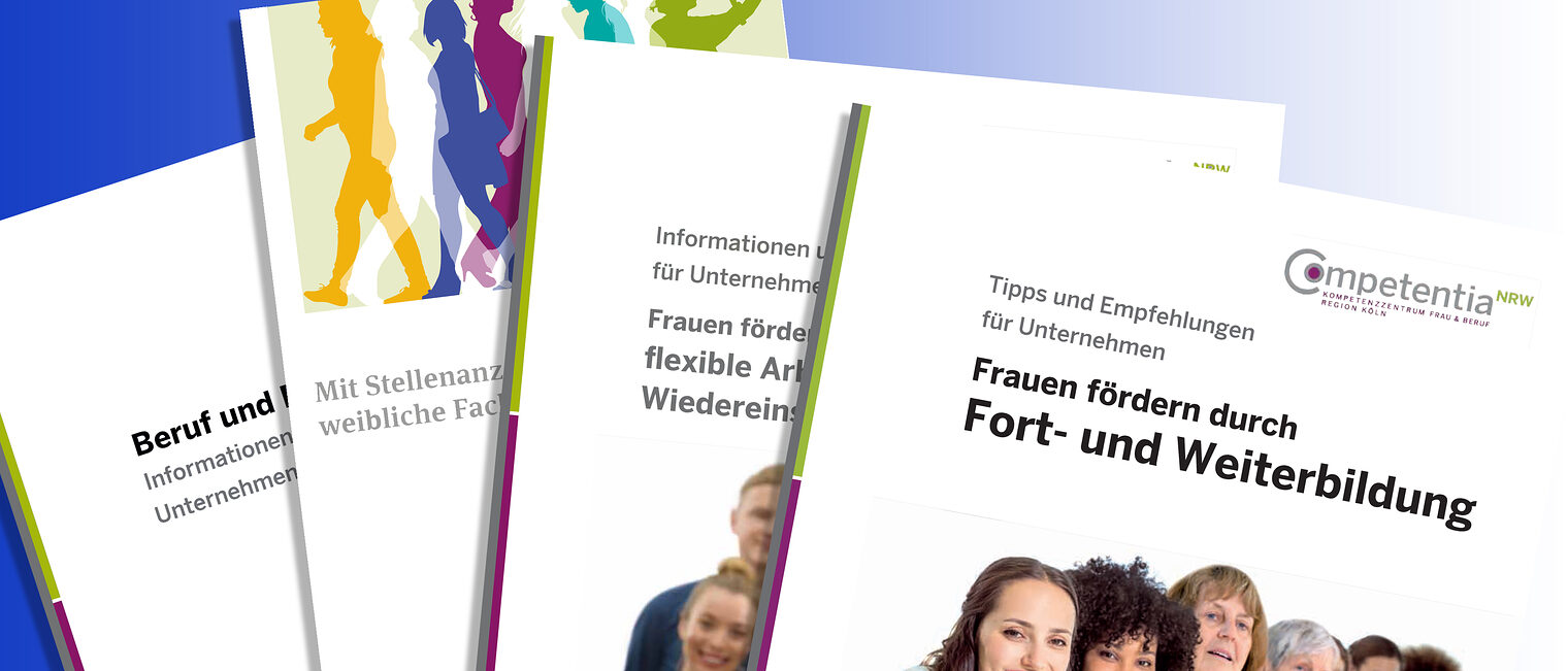 Kostenlose Broschüren zur Förderung der Berufstätigkeit von Frauen