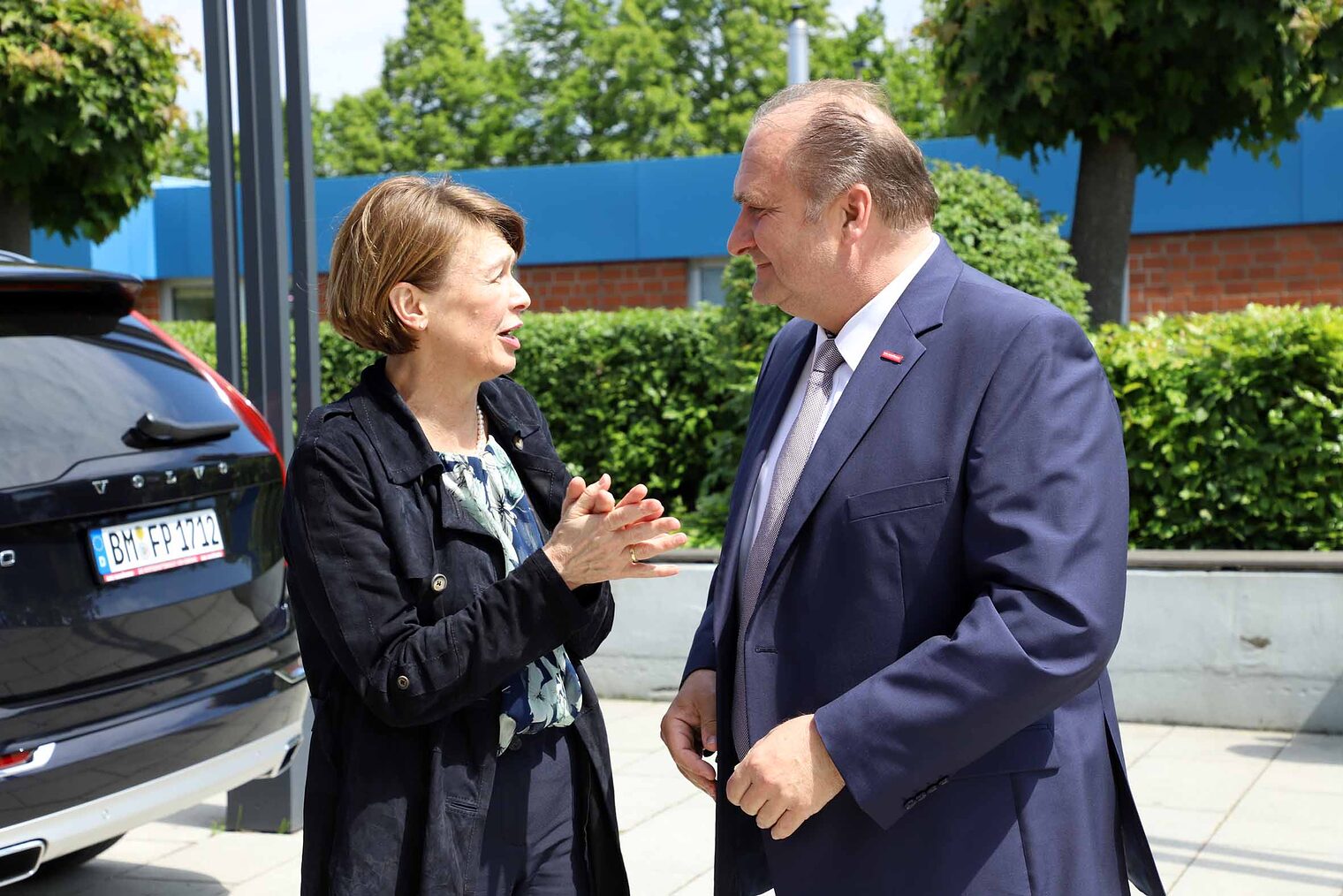 Elke Büdenbender besuchte das Bildungszentrum Butzweilerhof