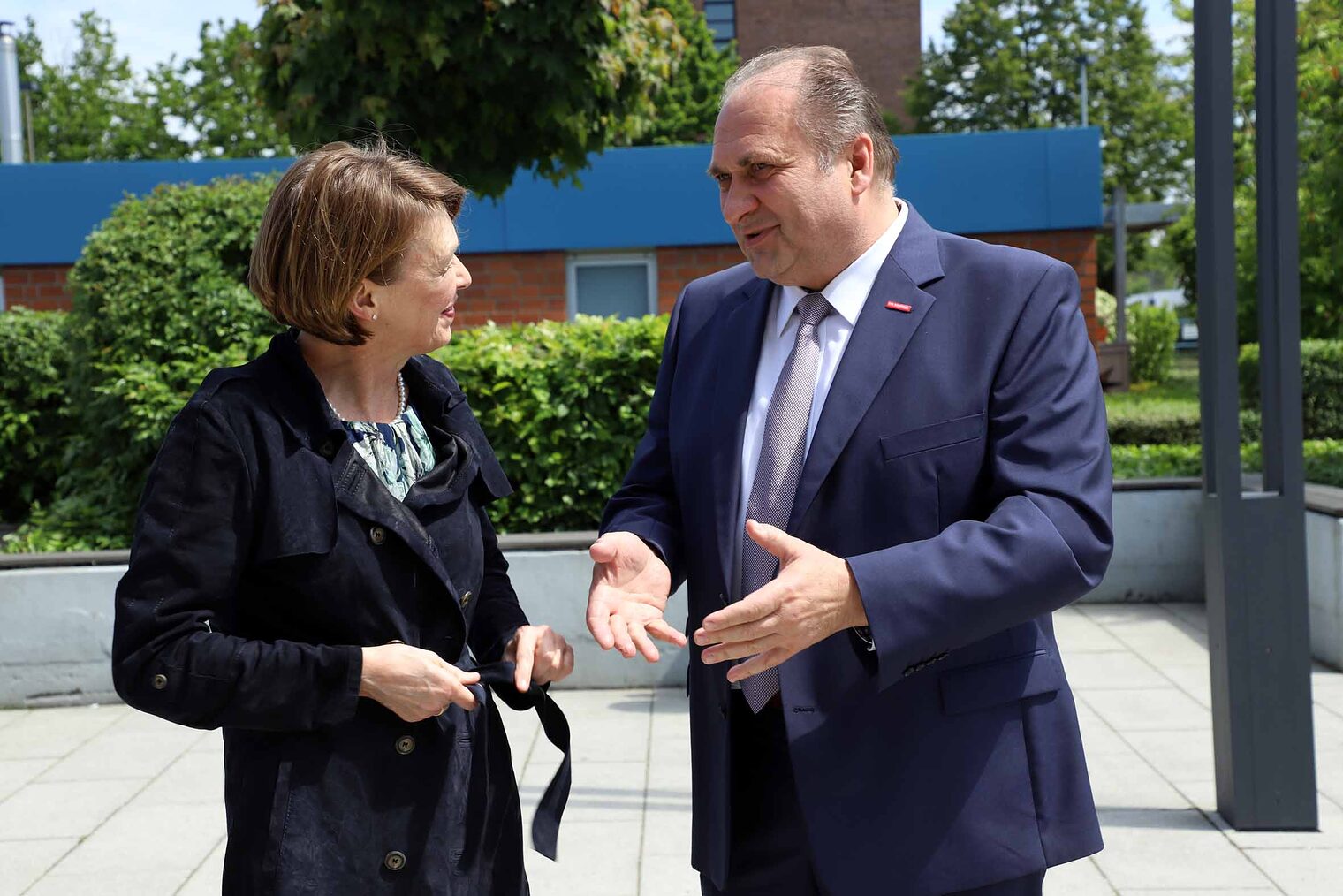 Elke Büdenbender besuchte das Bildungszentrum Butzweilerhof